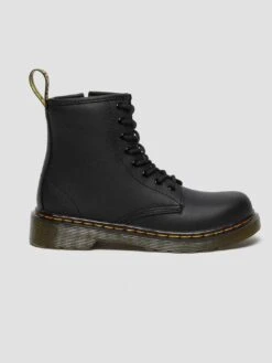 Dr. Martens 1460 Softy Leather Black Boots (Kids)(Dr Martens 1460 Softy Leather Boots Kids Co)