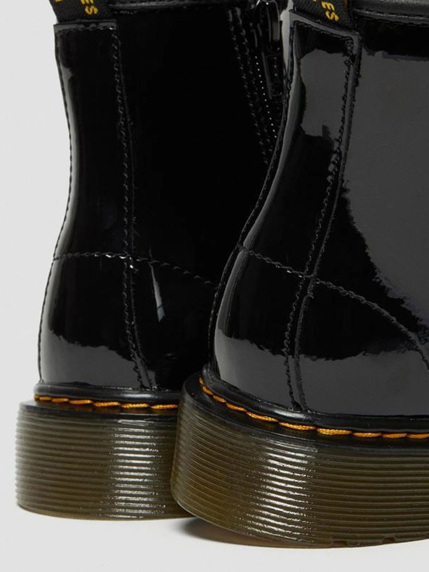 Dr. Martens 1460 Patent Lamper Black Boots (Kids)(Dr Martens 1460 Patent Lamper Black Boots Kids Co) 7 Dr. Martens 1460 Patent Lamper Black Boots (Kids)(Dr Martens 1460 Patent Lamper Black Boots Kids Co) - Image 7