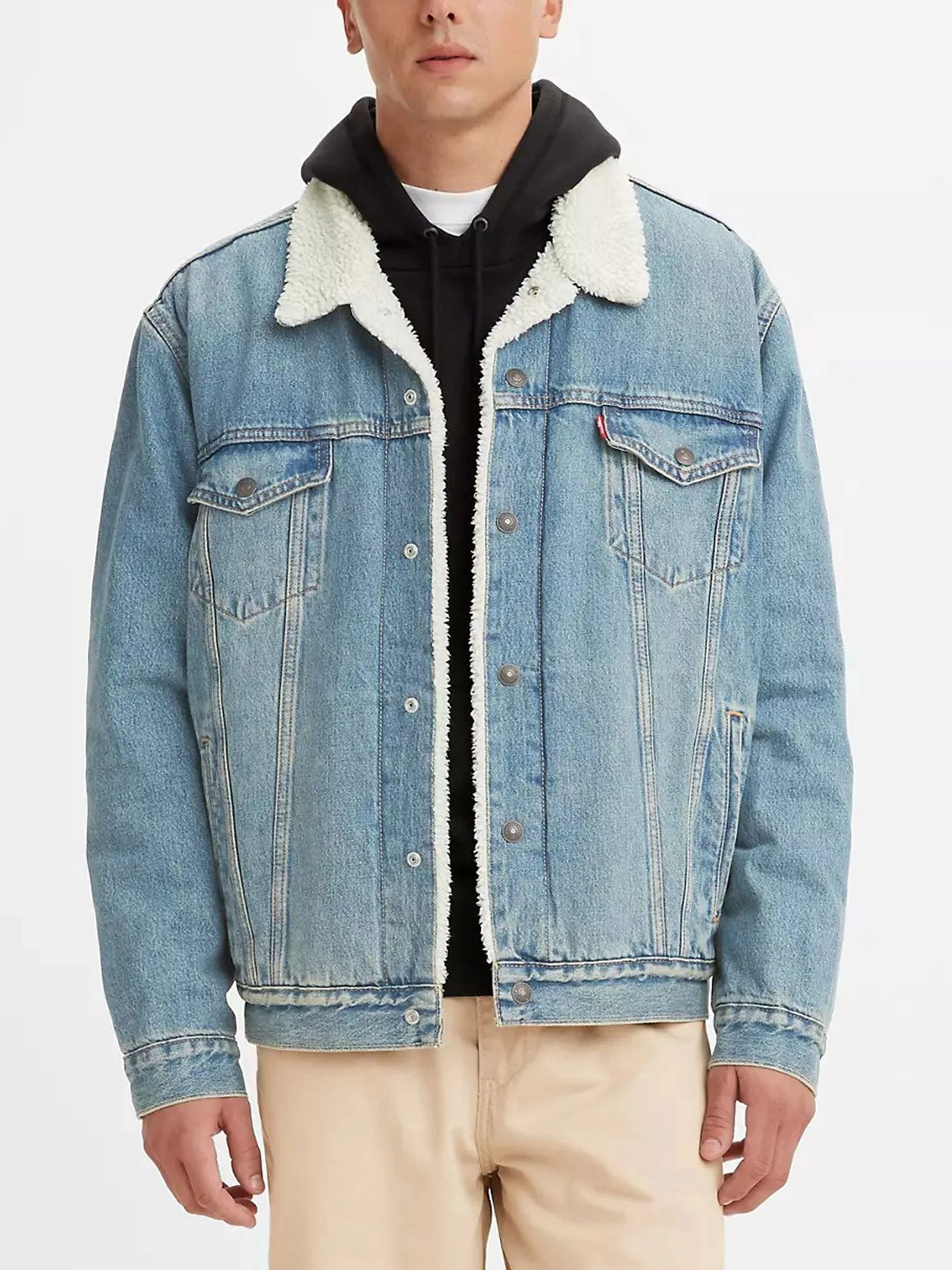 Sherpa Trucker Mustard 2.0 Denim Jacket(Levis Sherpa Trucker Mustard 2 0 Denim Jacket Co) 1 Sherpa Trucker Mustard 2.0 Denim Jacket(Levis Sherpa Trucker Mustard 2 0 Denim Jacket Co)