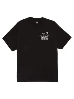 Obey Bizzare New Visions T-Shirt(Obey Bizzare New Visions T Shirt Sp25) -ThinkEmpire Shop 165264057 BLK 2