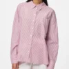 Feline Long Sleeve Buttondown Shirt(Pieces Feline Long Sleeve Buttondown Shirt Women Su25)