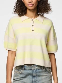 Jassy Polo(Pieces Jassy Polo Women Sp25)