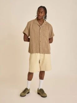 Horace Short Sleeve Buttondown Shirt(Obey Horace Short Sleeve Buttondown Shirt Sp25) -ThinkEmpire Shop 181210437172100090 1