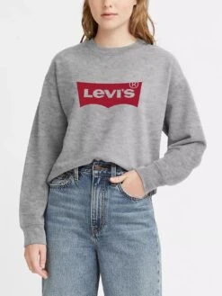 Standard Graphic Crewneck Sweatshirt(Levis Standard Graphic Crewneck Sweatshirt 0014 Women Co)