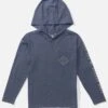 Tippet Hooded Long Sleeve Rashguard (Boys 7-14)(Salty Crew Tippet Hooded Long Sleeve Rashguard Boys 7 14 Sp25)
