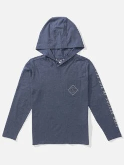 Tippet Hooded Long Sleeve Rashguard (Boys 7-14)(Salty Crew Tippet Hooded Long Sleeve Rashguard Boys 7 14 Sp25)
