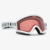EGV Matte White/Rose Goggle(Electric Egv Matte White Rose Goggle Wt25)
