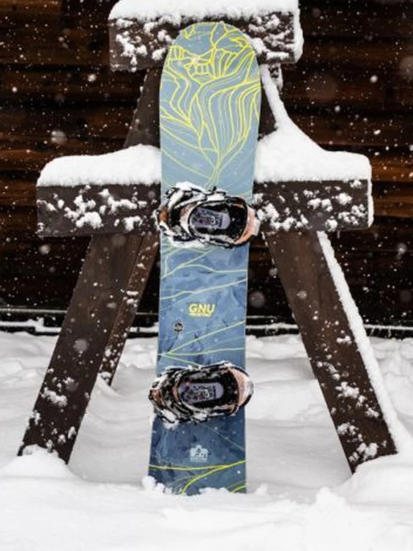 Frosting Snowboard (Women)(Gnu Frosting Snowboard Women Wt25) 2 Frosting Snowboard (Women)(Gnu Frosting Snowboard Women Wt25) - Image 2