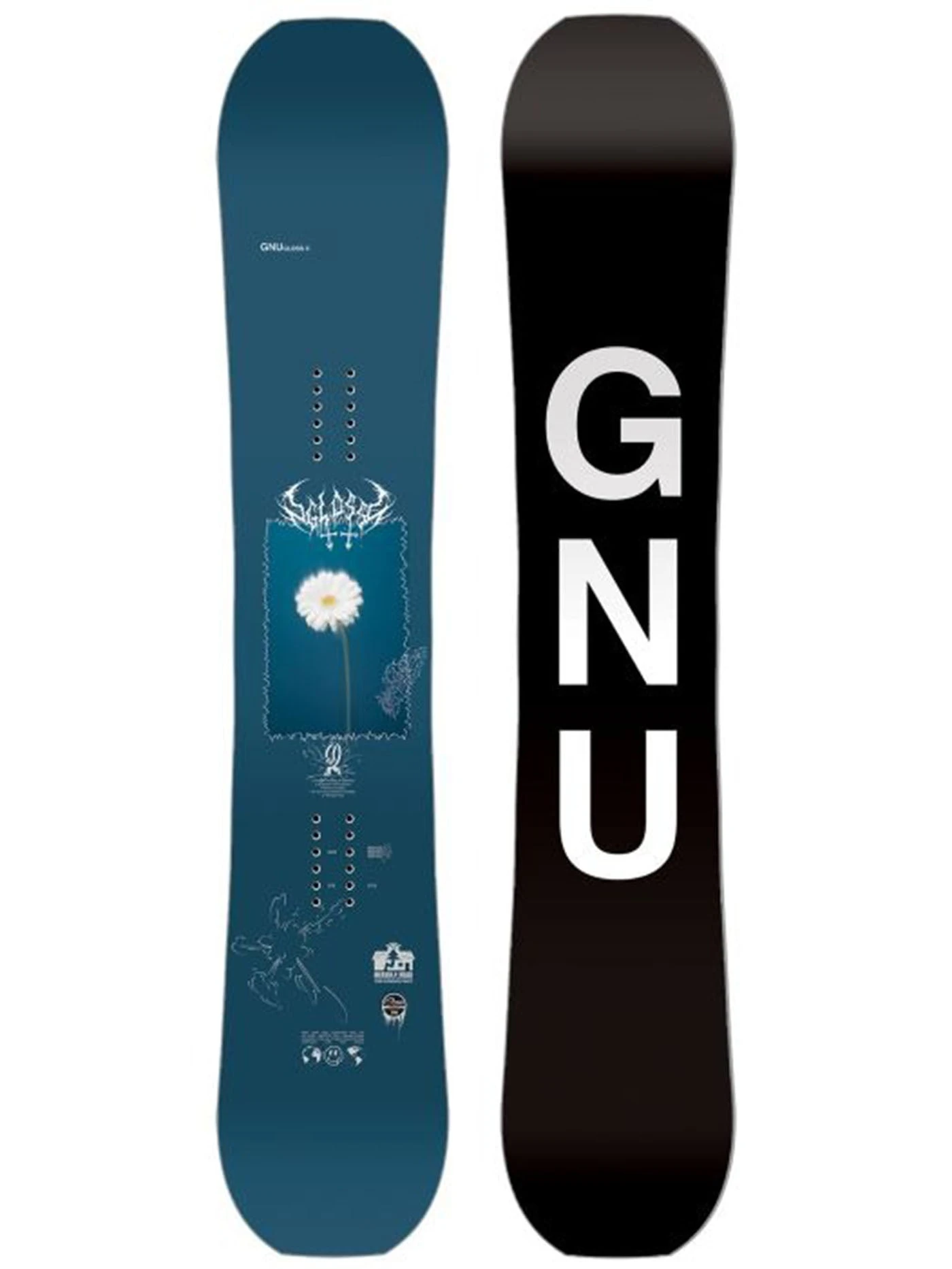 Gloss C Snowboard (Women)(Gnu Gloss C Snowboard Wt25) 1 Gloss C Snowboard (Women)(Gnu Gloss C Snowboard Wt25)