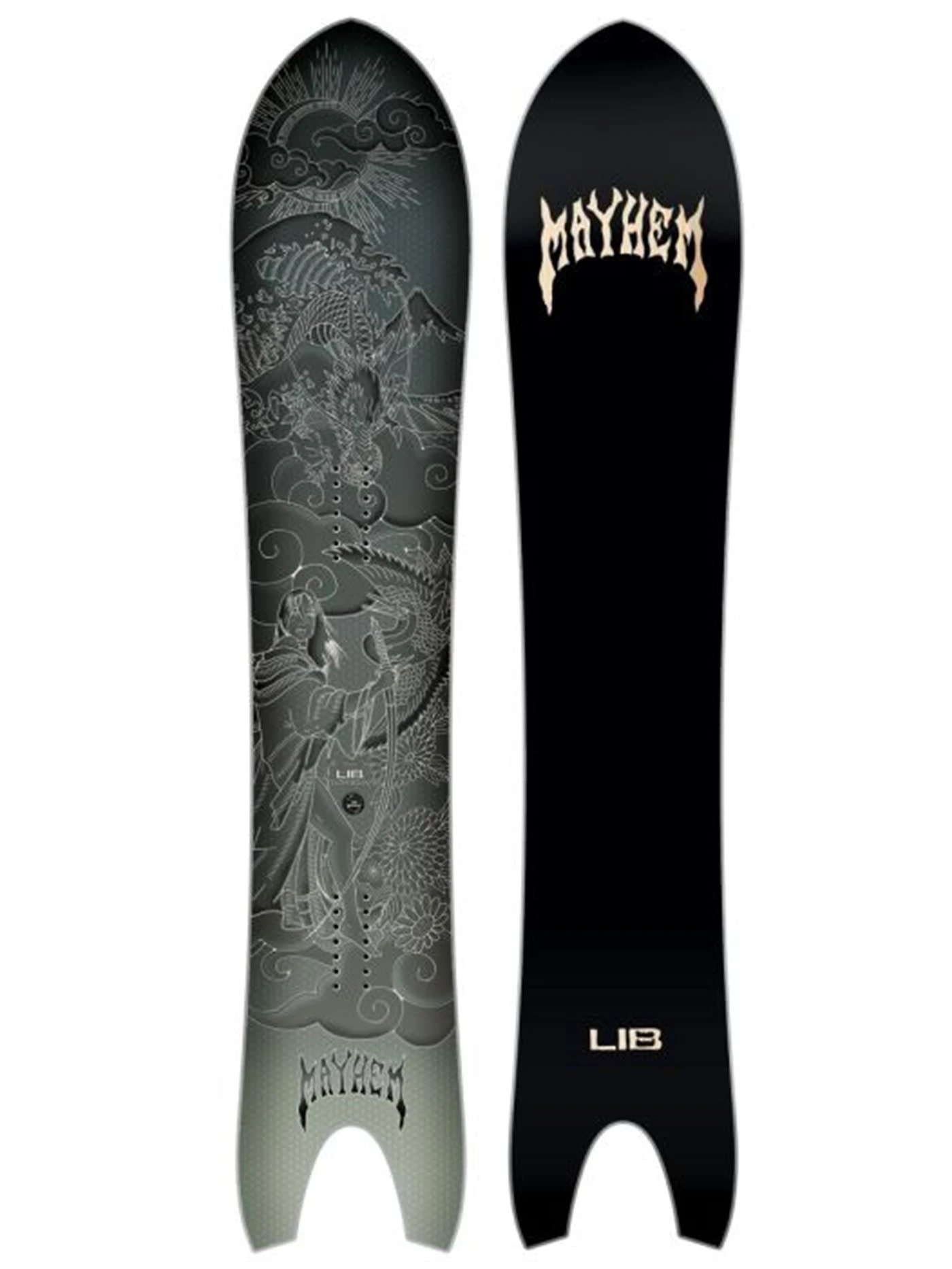 Lib Tech Mayhem Retro Ripper Snowboard(Libtech Mayhem Retro Ripper Snowboard Wt25) 4 Lib Tech Mayhem Retro Ripper Snowboard(Libtech Mayhem Retro Ripper Snowboard Wt25) - Image 4