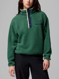Helvetia Cropped 1/2 Snap Fleece(Columbia Helvetia Cropped 1 2 Snap Fleece Fa25) -ThinkEmpire Shop 2092231 375 f om