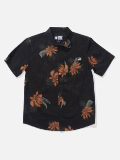 Bloomin Short Sleeve Buttondown Shirt (Boys 7-14)(Salty Crew Bloomin Short Sleeve Buttondown Shirt Boys 7 14 Sp25)