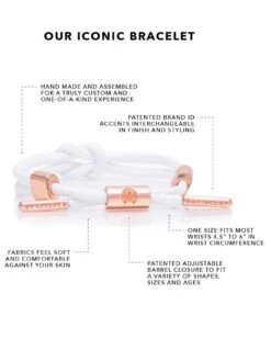 Lily II Knotted Bracelet(Rastaclat Lily 2 Knotted Bracelet Co) -ThinkEmpire Shop 21100007 LILY II Infographic 1080x1080 dc8b006b a834 45b2 9f34 eae04cf86282