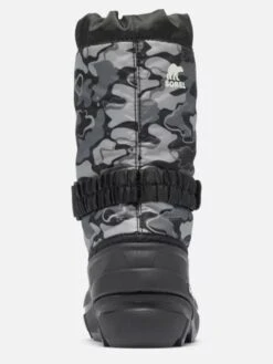 Flurry Print Black/Quarry Boots (Little Kids)(Sorel Flurry Print Black Quarry Boots Little Kid Wt25) -ThinkEmpire Shop 2114092 012 b