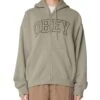 Collegiate Baggy Zip Hoodie(Obey Collegiate Baggy Zip Hoodie Fa25)