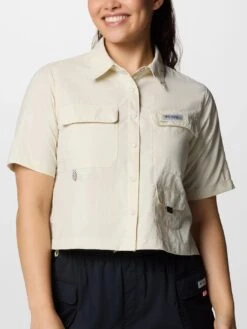 PFG Open Water Short Sleeve Buttondown Shirt(Columbia Pfg Open Water Short Sleeve Buttondown Shirt Sp25)