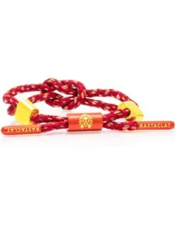 Red Slash Knotted Bracelet(Rastaclat Red Slash Knotted Bracelet Co)