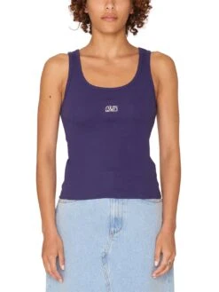 Ribbon Rib Tank Top(Obey Ribbon Rib Tank Top Women Sp25)