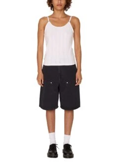 Rosaline Pointelle Tank Top(Obey Rosaline Pointelle Tank Top Women Su25) -ThinkEmpire Shop 234050150 WHT 4