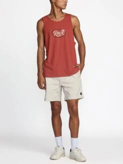 Front Script Tank Top(Rvca Front Script Tank Top Su25) -ThinkEmpire Shop 23A452542 DYR OM FB