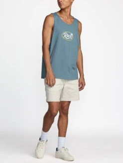 Front Script Tank Top(Rvca Front Script Tank Top Su25) -ThinkEmpire Shop 23A452542 VNY OM FB