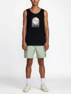 Puerto Nuevo Tank Top(Rvca Puerto Nuevo Tank Top Su25) -ThinkEmpire Shop 23A452543 BLK OM FB