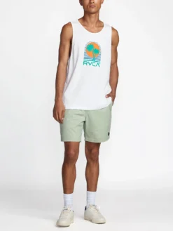 Puerto Nuevo Tank Top(Rvca Puerto Nuevo Tank Top Su25) -ThinkEmpire Shop 23A452543 WHT OM FB