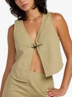 Rider Sleeveless Utility Vest(Rvca Rider Sleeveless Utility Vest Fa25)