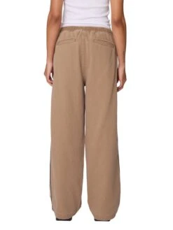 Astrid Side Stripe Pants(Obey Astrid Side Stripe Pants Women Fa25) -ThinkEmpire Shop 242020127 TAN 3