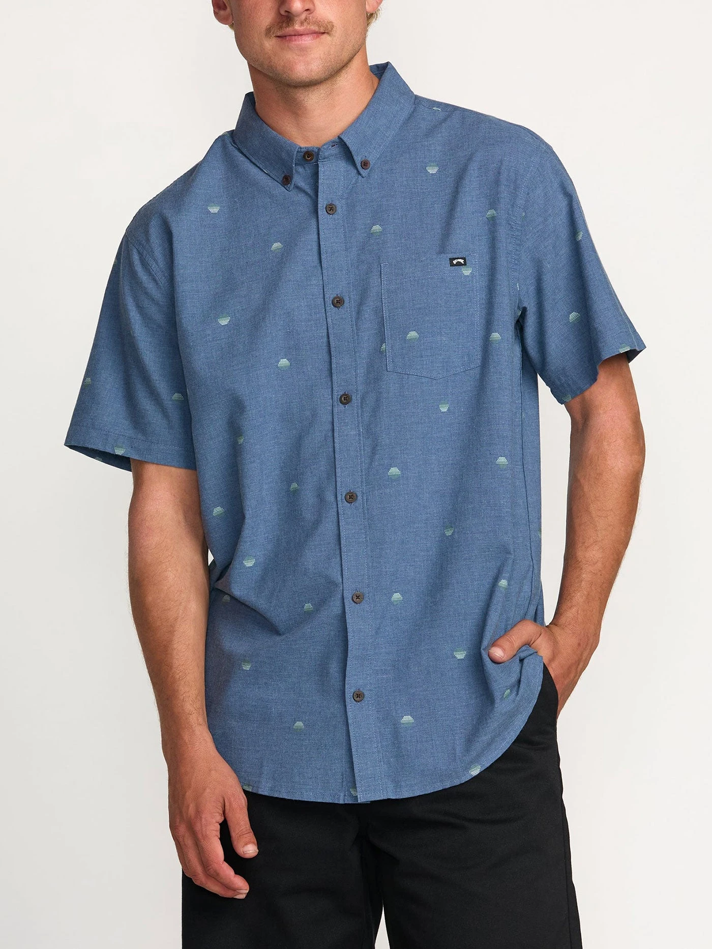 All Day Jacquard Short Sleeve Buttondown Shirt(Billabong All Day Jacquard Short Sleeve Buttondown Short Su25) 1 All Day Jacquard Short Sleeve Buttondown Shirt(Billabong All Day Jacquard Short Sleeve Buttondown Short Su25)