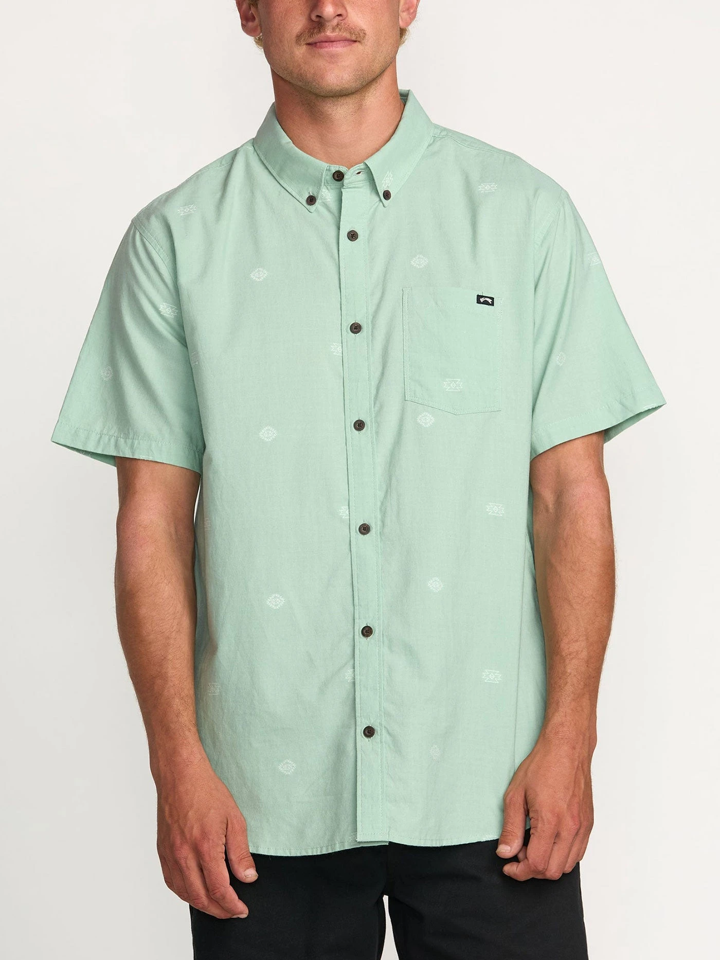 All Day Jacquard Short Sleeve Buttondown Shirt(Billabong All Day Jacquard Short Sleeve Buttondown Short Su25) 7 All Day Jacquard Short Sleeve Buttondown Shirt(Billabong All Day Jacquard Short Sleeve Buttondown Short Su25) - Image 7