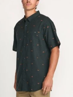 All Day Jacquard Short Sleeve Buttondown Shirt(Billabong All Day Jacquard Short Sleeve Buttondown Short Su25) 31 All Day Jacquard Short Sleeve Buttondown Shirt(Billabong All Day Jacquard Short Sleeve Buttondown Short Su25) -ThinkEmpire Shop 24A041501 STH OM S