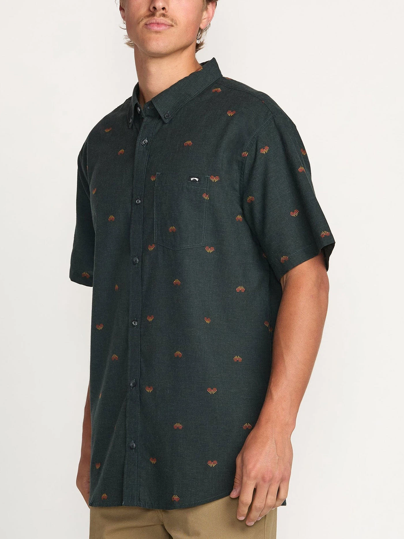 All Day Jacquard Short Sleeve Buttondown Shirt(Billabong All Day Jacquard Short Sleeve Buttondown Short Su25) 14 All Day Jacquard Short Sleeve Buttondown Shirt(Billabong All Day Jacquard Short Sleeve Buttondown Short Su25) - Image 14