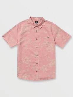 Sundays Short Sleeve Buttondown Shirt(Billabong Sundays Short Sleeve Buttondown Shirt Su25) -ThinkEmpire Shop 24A041505 DSR FL F