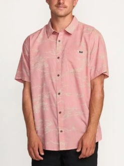 Sundays Short Sleeve Buttondown Shirt(Billabong Sundays Short Sleeve Buttondown Shirt Su25) -ThinkEmpire Shop 24A041505 DSR OM F