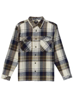 Bad Dog Flannel Long Sleeve Buttondown Shirt(Billabong Bad Dog Flannel Long Sleeve Buttondown Shirt Sp25) -ThinkEmpire Shop 24A051504 SIL FL F