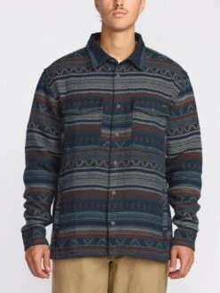Lodge Long Sleeve Buttondown Shirt(Billabong Lodge Long Sleeve Buttondown Shirt Fa25)