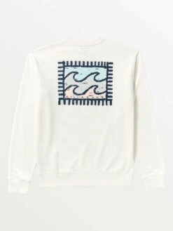 Crayon Wave Crewneck Sweatshirt(Billabong Crayon Wave Crewneck Sweatshirt Ho24) -ThinkEmpire Shop 24A460403 OFW FL B