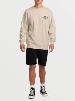 Short Sands Crewneck Sweatshirt(Billabong Short Sands Crewneck Sweatshirt Sp25) -ThinkEmpire Shop 24A461500 OAH OM FB