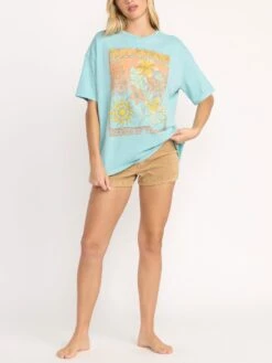 Daylight Blooms T-Shirt(Billabong Daylight Blooms T Shirt Women Su25) -ThinkEmpire Shop 24B352516 MYB OM FB