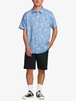 Sundays Mini Short Sleeve Buttondown Shirt(Billabong Sundays Mini Short Sleeve Buttondown Shirt Su25) -ThinkEmpire Shop 24a041506 billabong w cna frt9