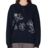 Bloom Polo Sweater(Obey Bloom Polo Sweater Women Sp25)