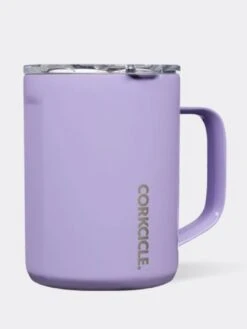 Classic 16oz Lilac Coffee Mug(Corkcicle Classic Coffee Mug Lilac Co)