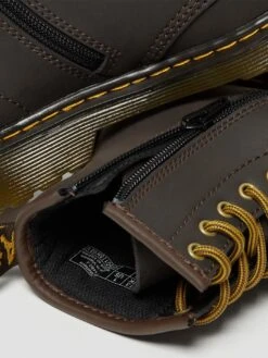 Dr. Martens 1460 Wildhorse Lamper Dark Brown Boots (Kids)(Dr Martens 1460 Wildhorse Lamper Boots Dark Brown Kids Co) -ThinkEmpire Shop 25676207.82