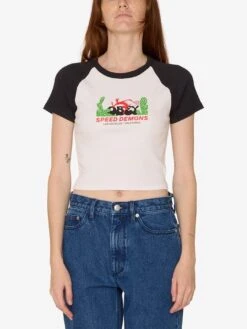 Speed Demons T-Shirt(Obey Speed Demons T Shirt Women Sp25)