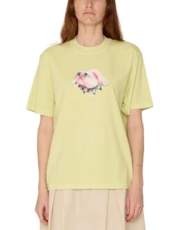 Bulldog T-Shirt(Obey Bulldog T Shirt Women Sp25)