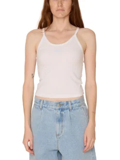 Baby Script Tank Top(Obey Baby Script Tank Top Women Sp25) -ThinkEmpire Shop 267912642 WHT 1