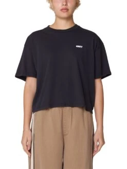 Art Studios Flowers T-Shirt(Obey Art Studios Flowers T Shirt Women Fa25)