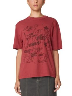 Obey Firework T-Shirt(Obey Firework T Shirt Fa25)