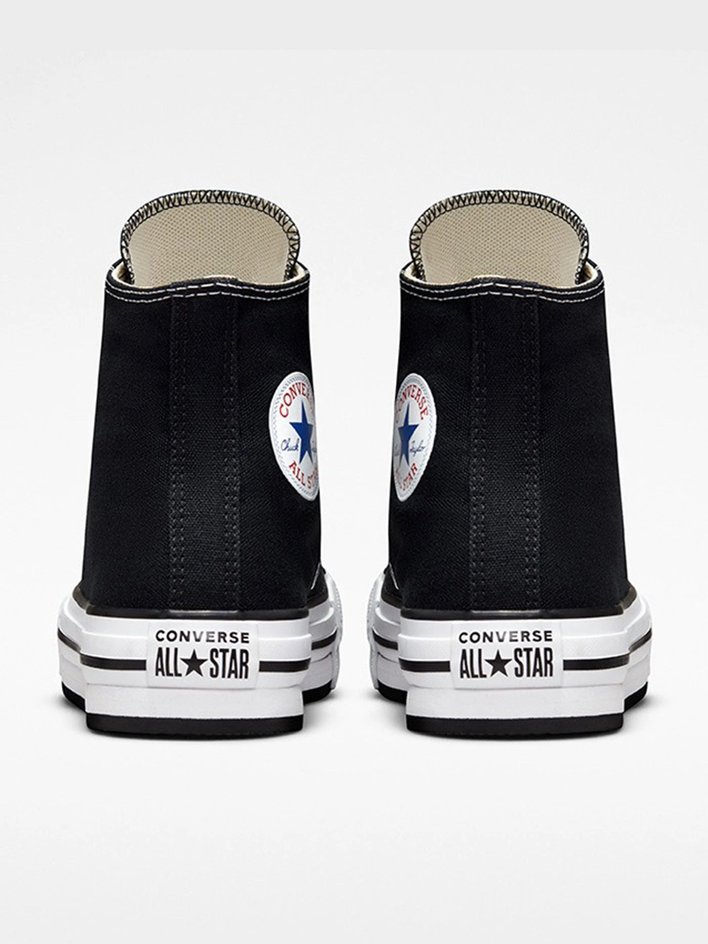 CTAS Platform Hi Black/White/Black Shoes (Kids)(Converse Ctas Platform Hi Black White Black Shoes Kids 202 Co 1) 5 CTAS Platform Hi Black/White/Black Shoes (Kids)(Converse Ctas Platform Hi Black White Black Shoes Kids 202 Co 1) - Image 5